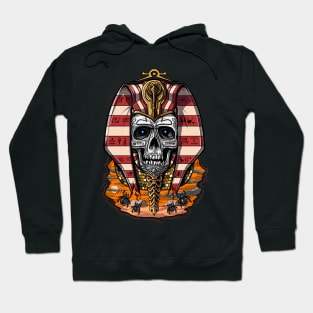 Egyptian Pharaoh Skull Hoodie